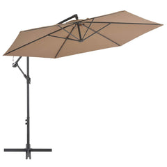 vidaXL Cantilever Garden Parasol with Aluminium Pole 300 cm