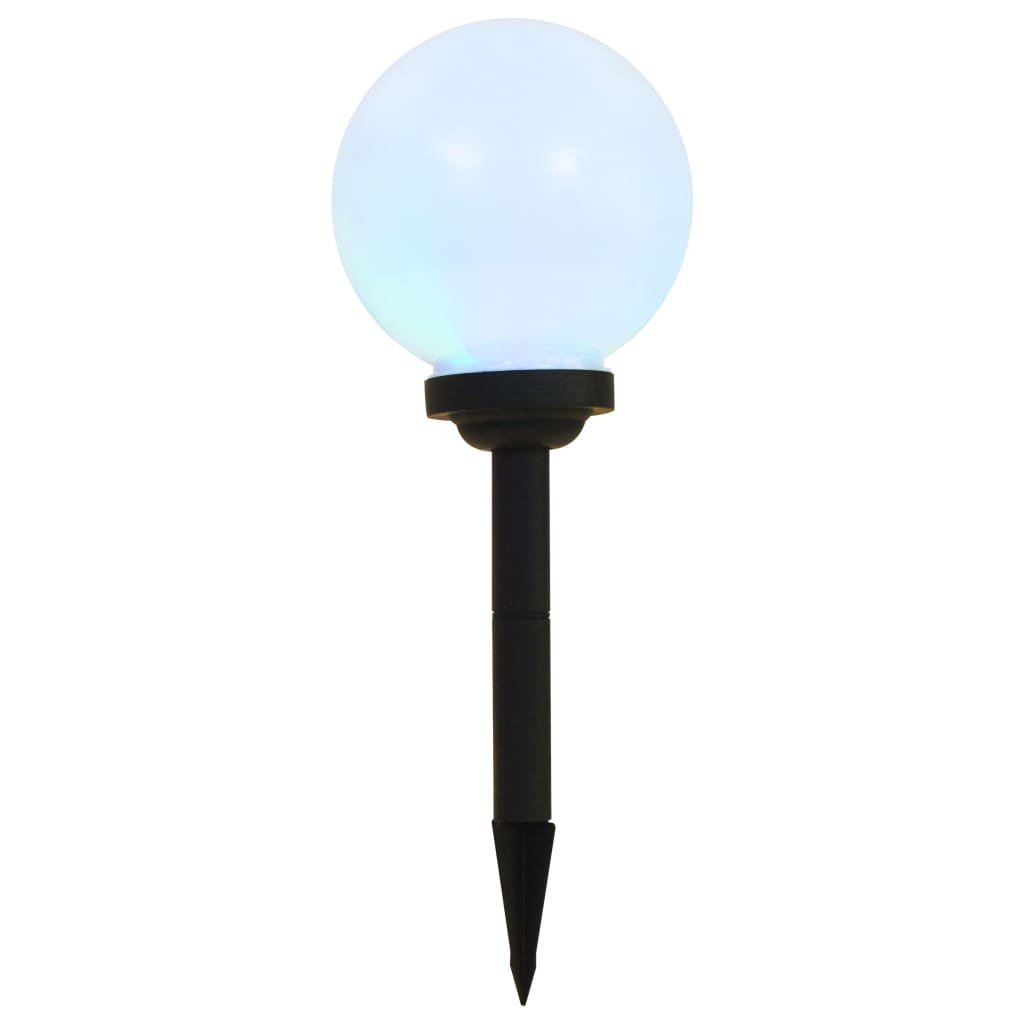 vidaXL Solar Lamp | Set of 3 | White | Polypropylene | Small | Solar 3
