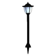 vidaXL Solar Lamp | Set of 3 | Black | Polypropylene | Standard | Solar 4