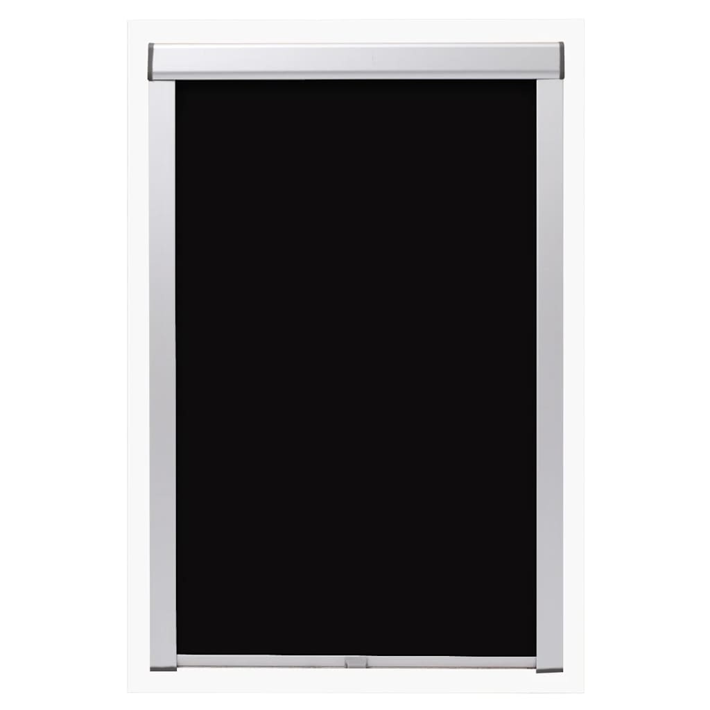 vidaXL Blackout Roller Blind Black CK04 GGL and GGU 3