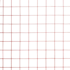 vidaXL Chicken Wire Fence Steel with PVC Coating 25x1 m Red 4