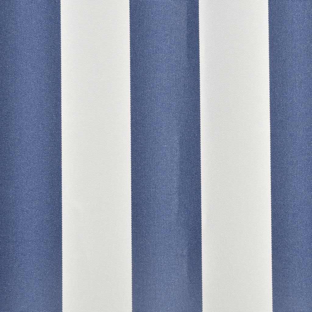 vidaXL Awning Replacement Fabric Blue and White 350x250 cm Polyester 3