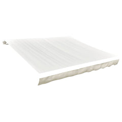 vidaXL Awning Replacement Fabric Cream 450x300 cm Polyester 2