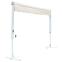vidaXL Free Standing Awning 4x3 m Cream 4