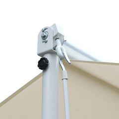 vidaXL Free Standing Awning 4x3 m Cream 5