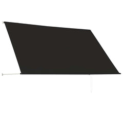 vidaXL Awning | Anthracite | Steel frame, polyester fabric with PA coating 4