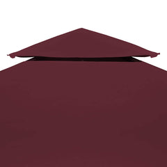 vidaXL Gazebo Top Cover | Bordeaux | Polyester with PVC coating | 3x3 metres 3