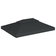 vidaXL Gazebo Top Cover | Anthracite | Polyester with PVC coating | 4x3 meters 2