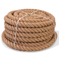 Jute Rope Long Thick Natural