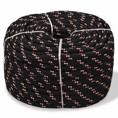 Boat Rope Black Polypropylene Black and Red