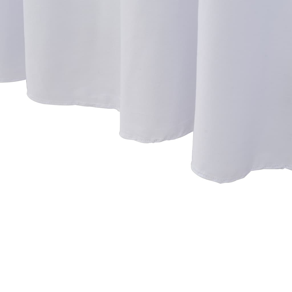 vidaXL Table Cover | Set of 2 | White | 90% polyester | 243x76x74 cm 5