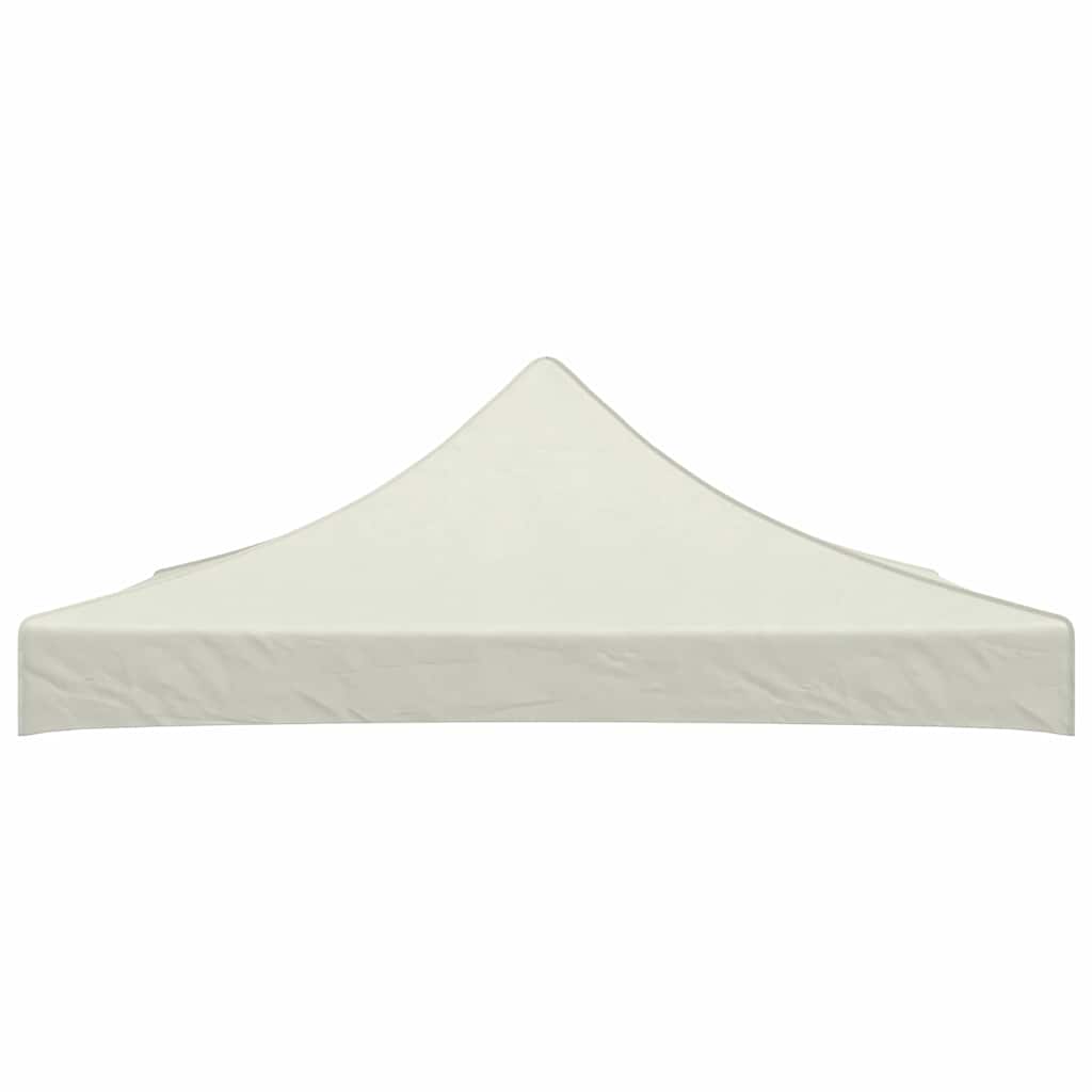 vidaXL Party Tent Roof 3x3 m Cream 2