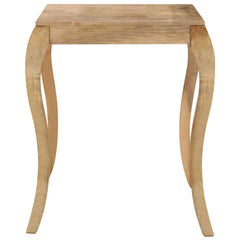 vidaXL Dining Table 118x60x76 cm Solid Mango Wood 3