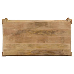 vidaXL Dining Table 118x60x76 cm Solid Mango Wood 4