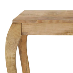 vidaXL Dining Table 118x60x76 cm Solid Mango Wood 5