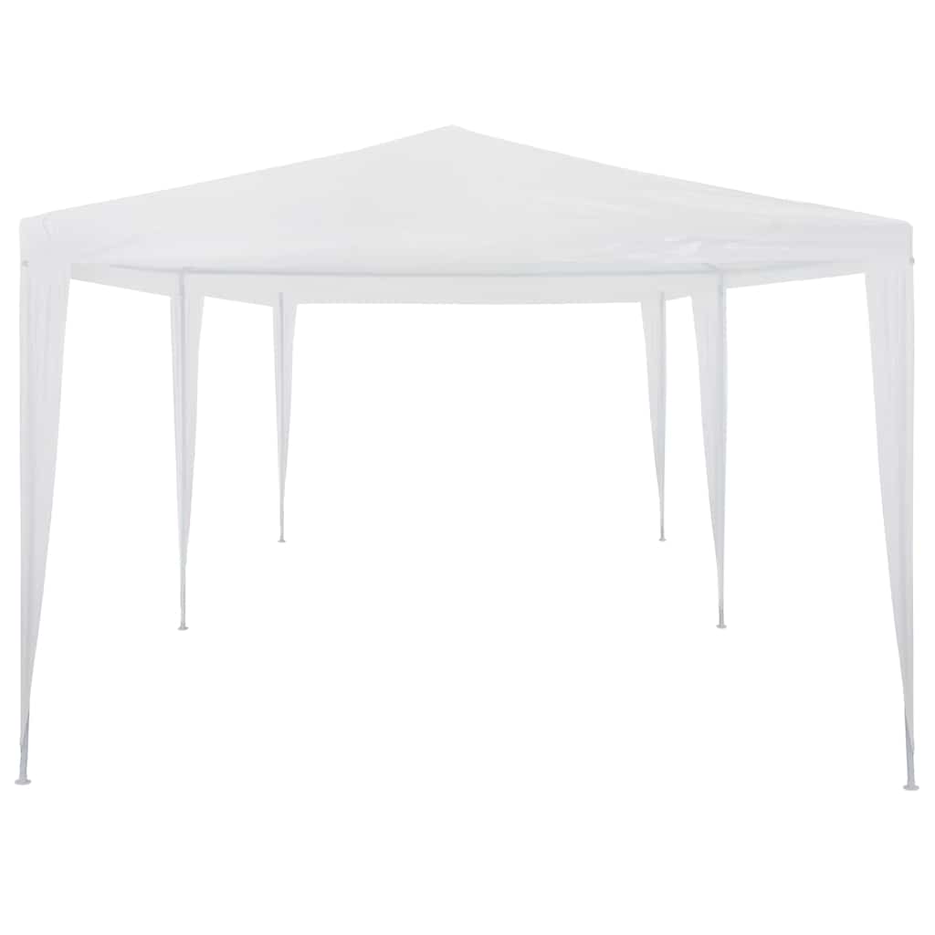 vidaXL Party Tent | White | Polyethylene and Steel | 3x6 m | Folding 2
