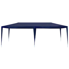 vidaXL Partytent | Blue | PE roof, steel frame | Large | Collapsible 2