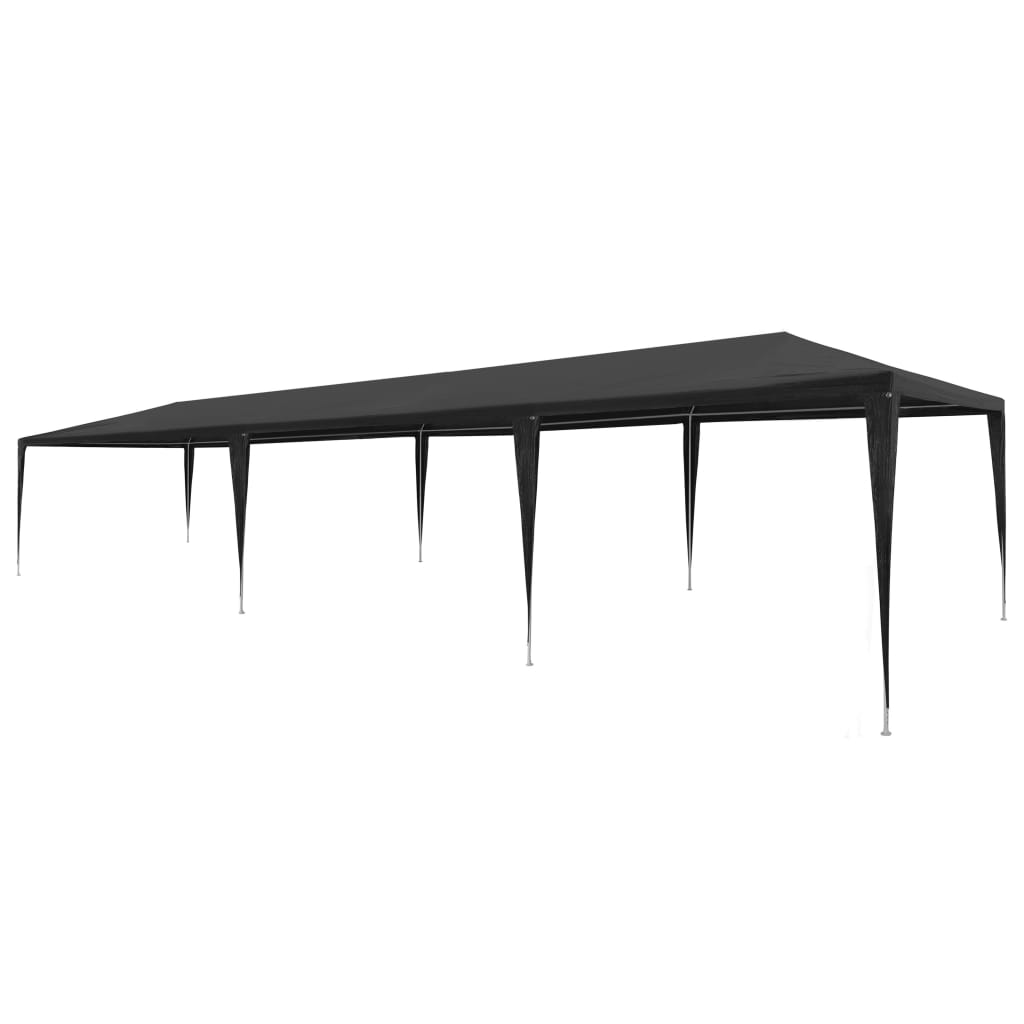 Party Tent PE 3 x 9 m Anthracite