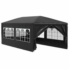 vidaXL Party Tent 3x6 m Anthracite 2