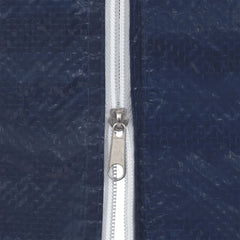 vidaXL Gazebos Blue PE and Steel 4