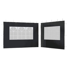 vidaXL Gazebos Anthracite PE and Steel 2