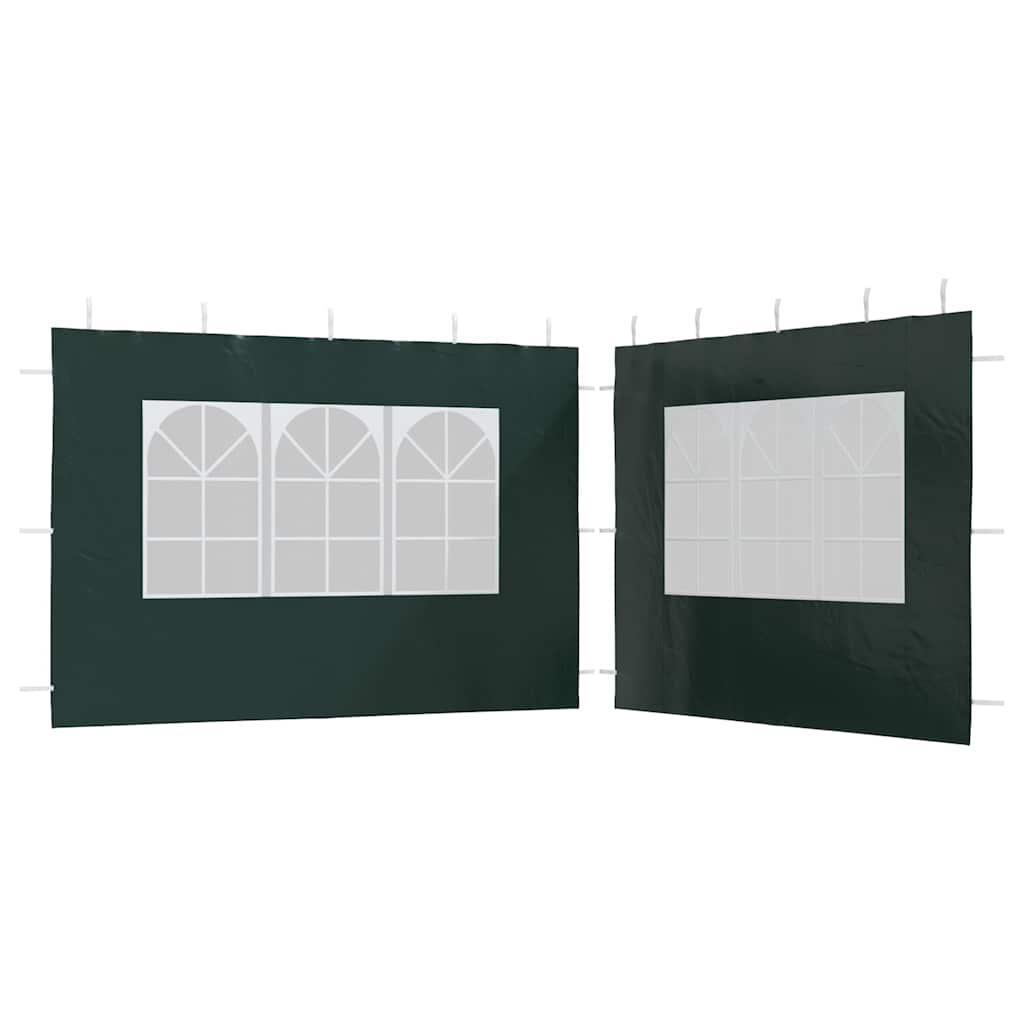 vidaXL Gazebos Green PE and Steel 2