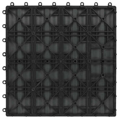 vidaXL Decking Tile 3D Design 11 pcs Grey 30 x 30 cm WPC 4