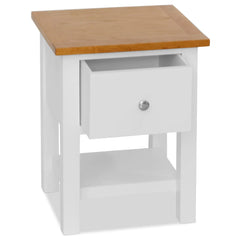 247121 vidaXL Nightstand 36x30x47 cm Solid Oak Wood 2