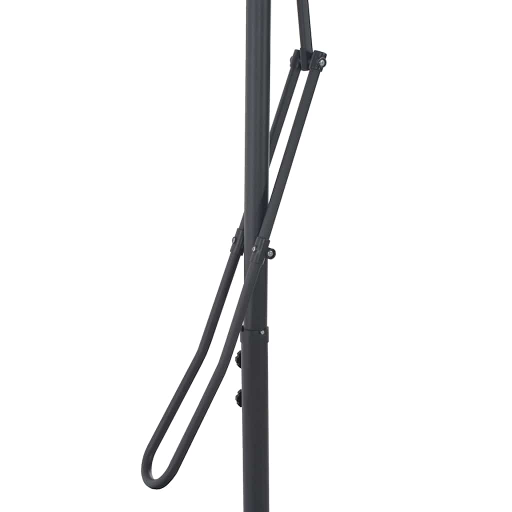 vidaXL Garden Parasol with Steel Pole 250x250 cm Green 5