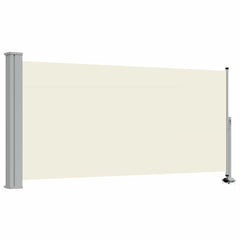 vidaXL Side Awning | Cream | Polyester, Powder-Coated Iron | 120 x 300 cm 2