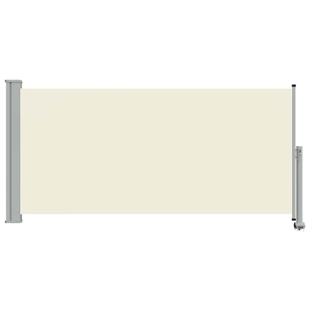 vidaXL Side Awning | Cream | Polyester, Powder-Coated Iron | 120 x 300 cm 4