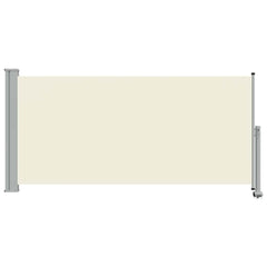 vidaXL Side Awning | Cream | Polyester, Powder-Coated Iron | 120 x 300 cm 4