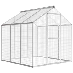 Outdoor Aviary Aluminium 183 cm 194 cm 178 cm