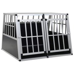 Dog Cage with Double Door 94 cm 69 cm 88 cm