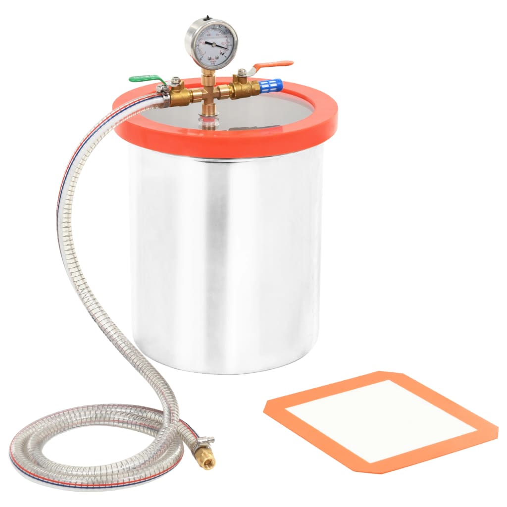Vacuum Chamber Stainless Steel 3,7 L 11.42 l