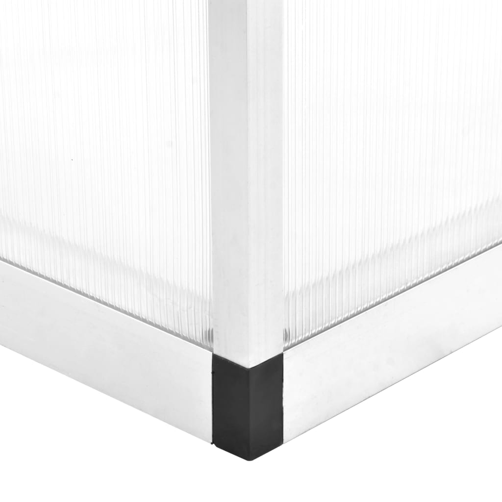 Greenhouse Aluminium 15,6 m³ 302 cm