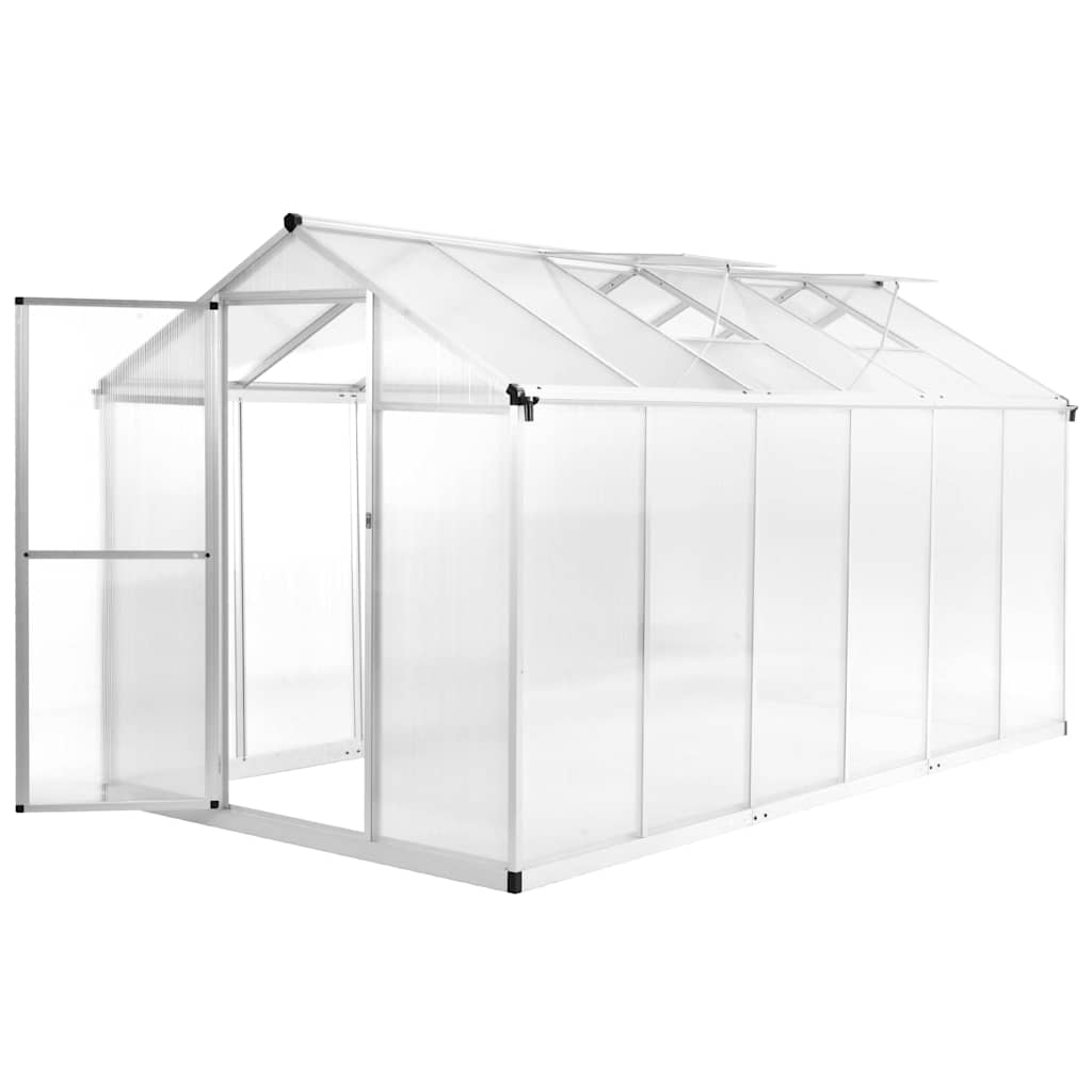 Greenhouse Aluminium 15,6 m³ 362 cm