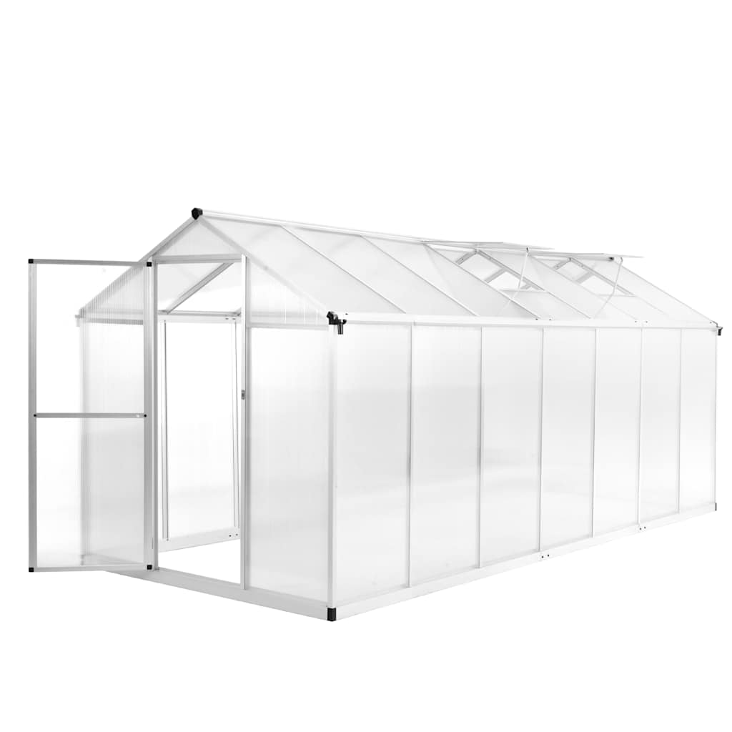 Greenhouse Aluminium 15,6 m³ 421 cm