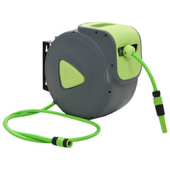 Automatic Retractable Water Hose Reel Wall Mounted 30+2 m