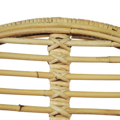 vidaXL Dining Chairs 6 pcs Natural Rattan 4
