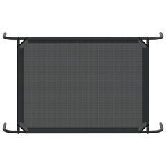 vidaXL Dog Bed | Black | 30% Polyester, 70% PVC, Powder-Coated Steel | Large 6
