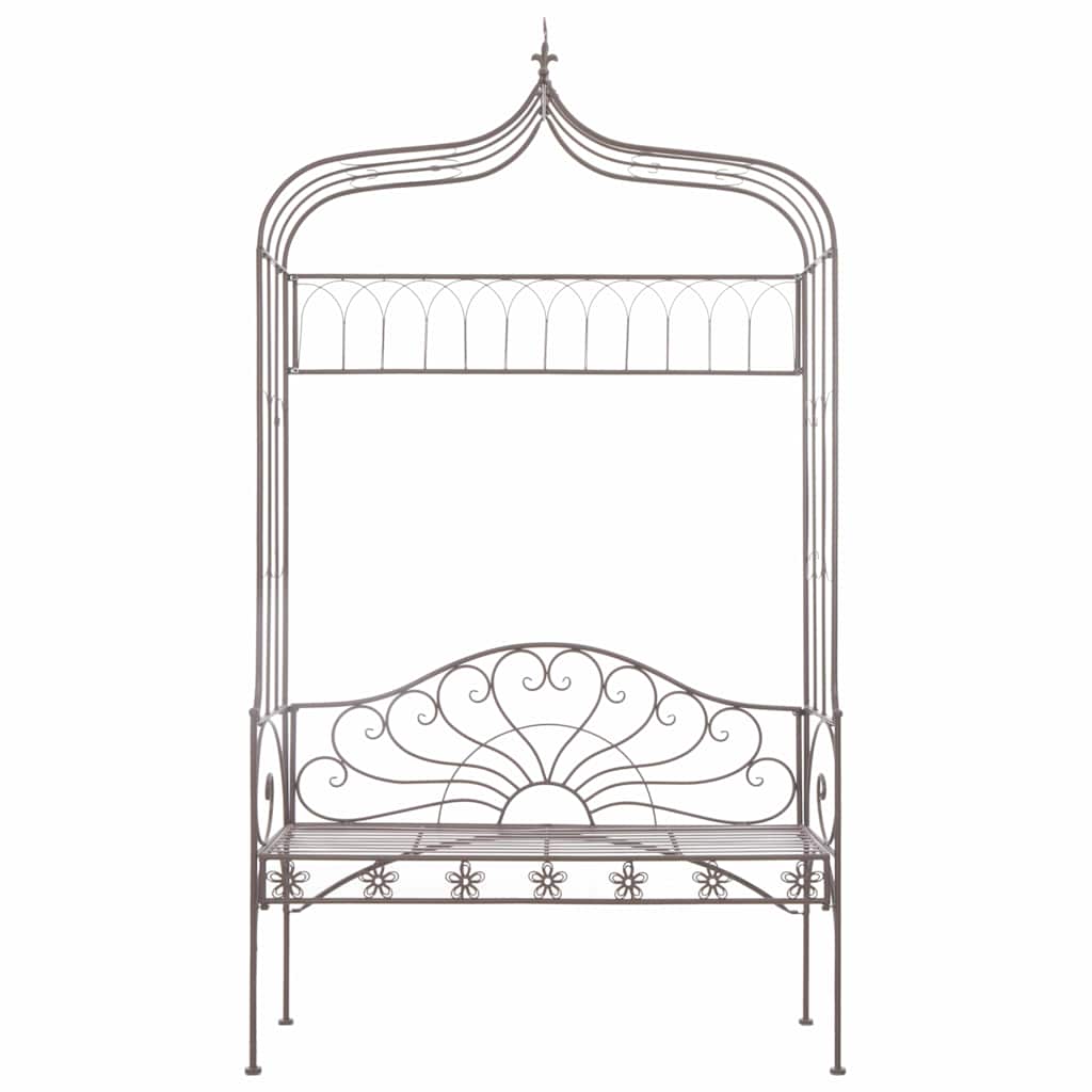 Garden Bench 122 cm Iron Antique