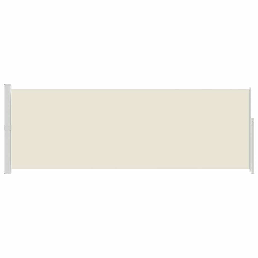 vidaXL Retractable Side Awning 160 x 514 cm Cream 4