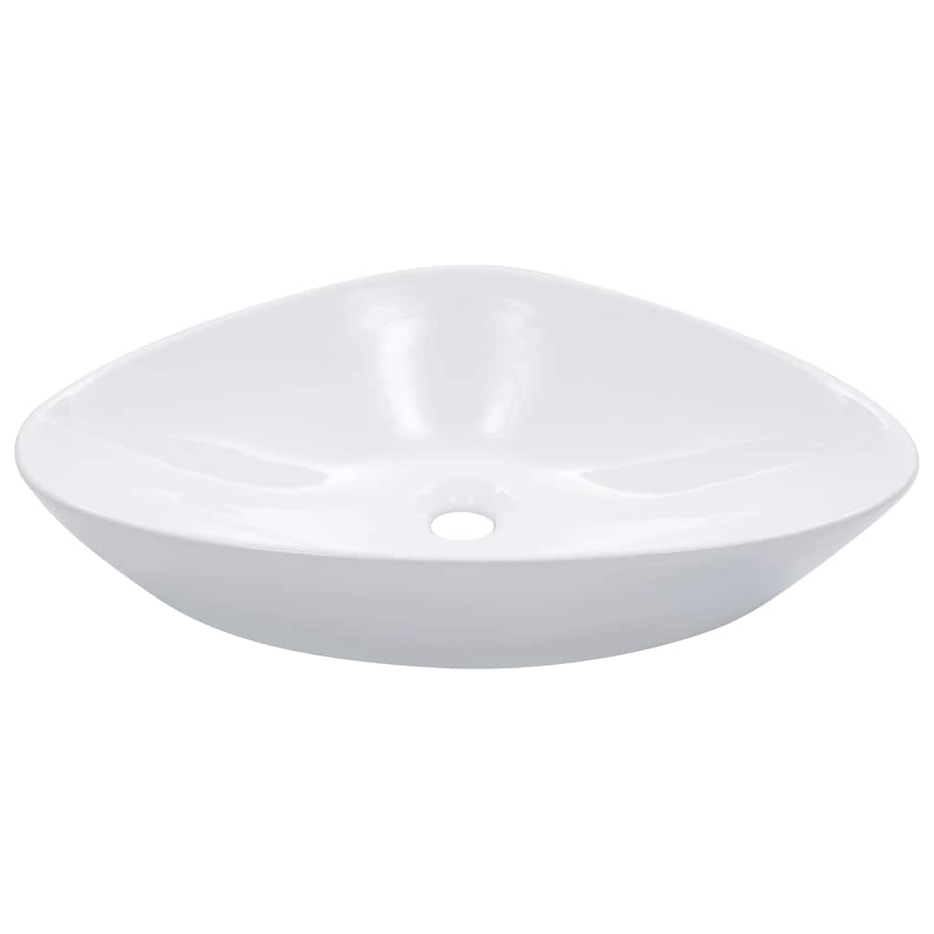 Wash Basin 58,5x39x14 cm Ceramic White