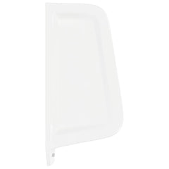 143852 vidaXL Wall-mounted Urinal Privacy Screen Ceramic White 3