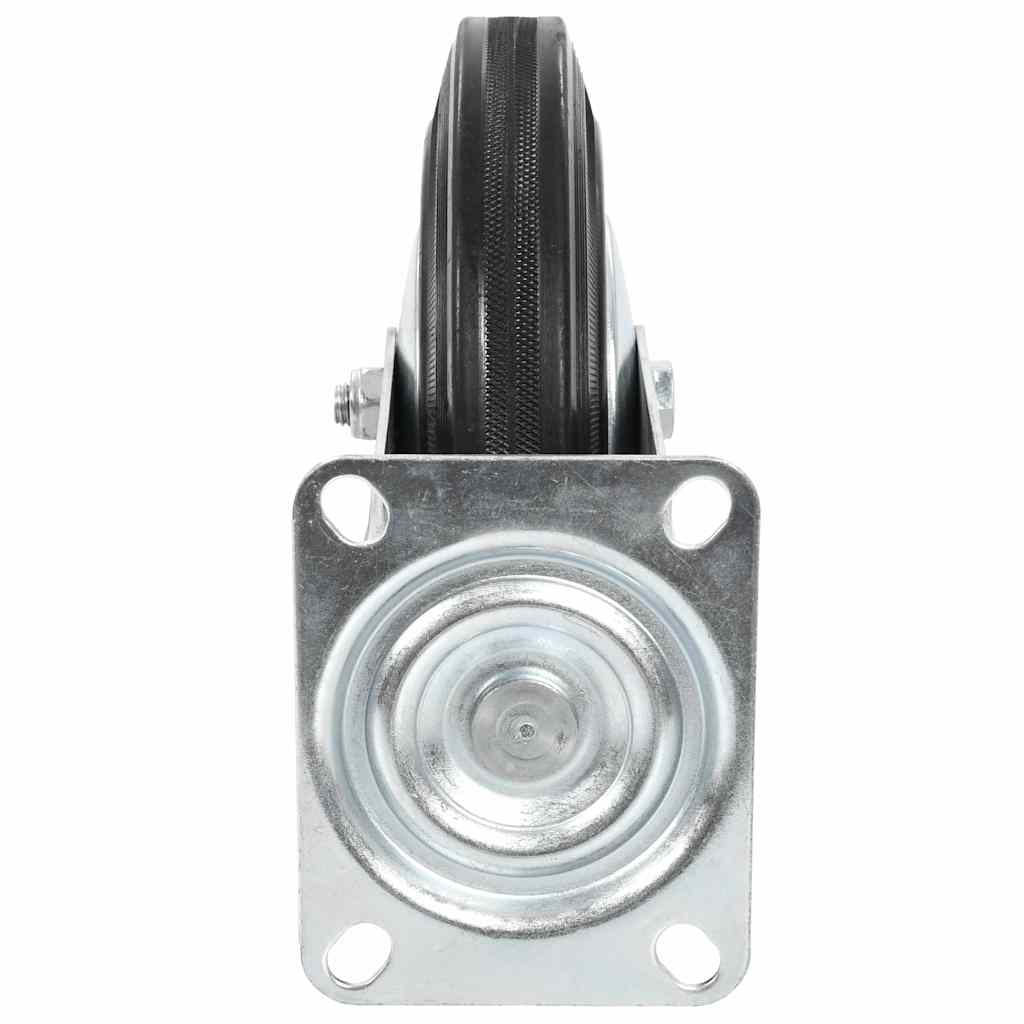 vidaXL Swivel Casters 4 pcs 200 mm 6