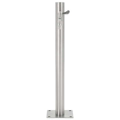45457 vidaXL Garden Water Column Stainless Steel Round 65 cm 2