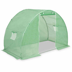 vidaXL Greenhouse | Green | PE mesh fabric, Galvanised Steel | 4.5 square metres 3