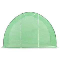 vidaXL Greenhouse | Green | PE mesh fabric, Galvanised Steel | 4.5 square metres 6