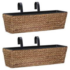 Planters 2 pcs Water Hyacinth Brown